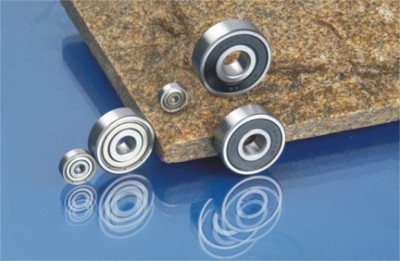 Deep groove ball bearing wide inner ring series